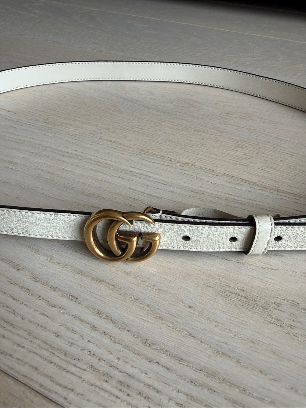 Gucci GG Marmont Thin Belt Size 100 • 40 Style ‎409417 Authentic - Picture 2 of 12